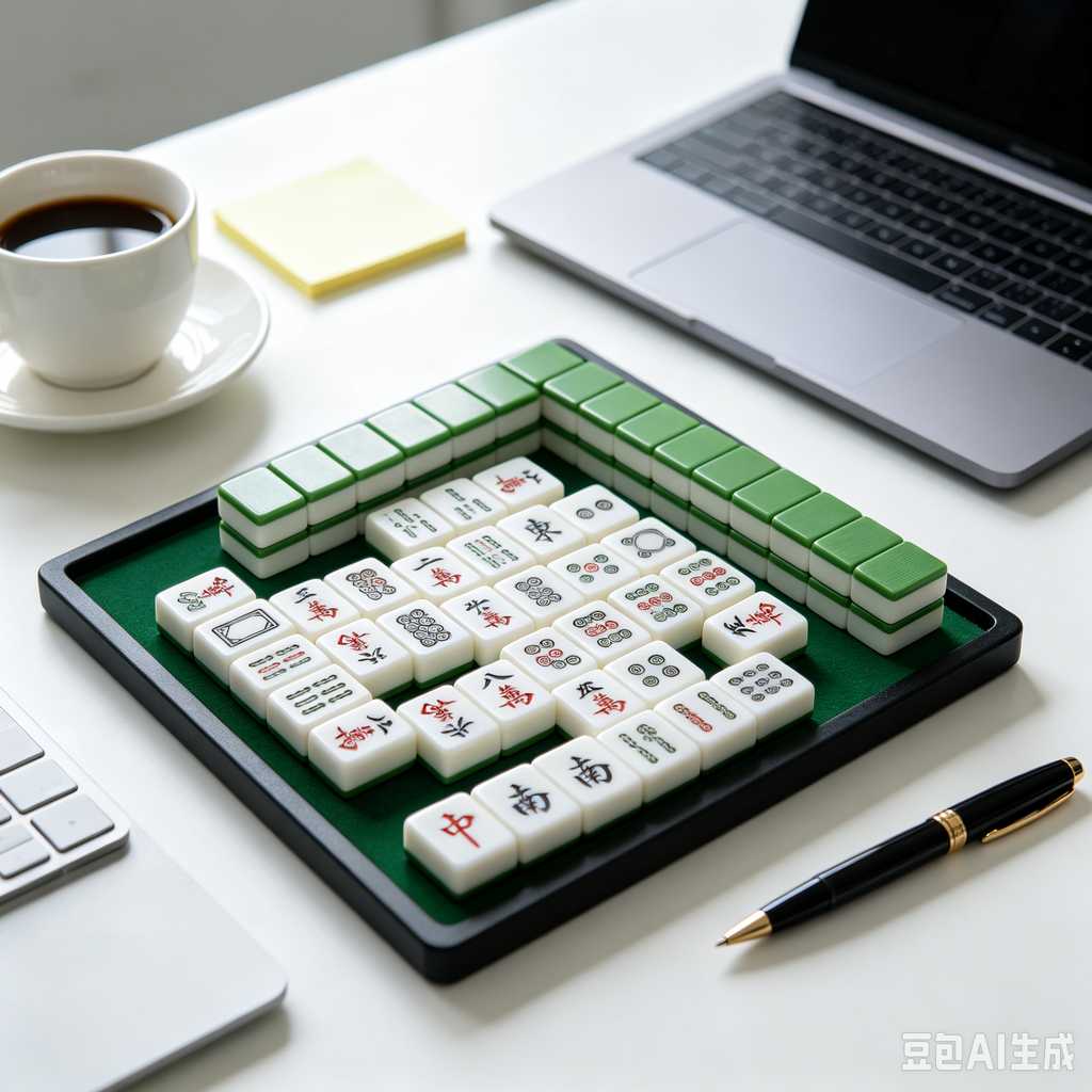 mahjong table cover mat