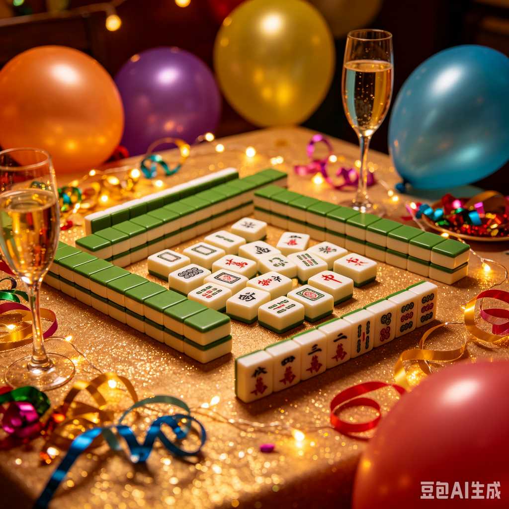 festival themed mahjong set