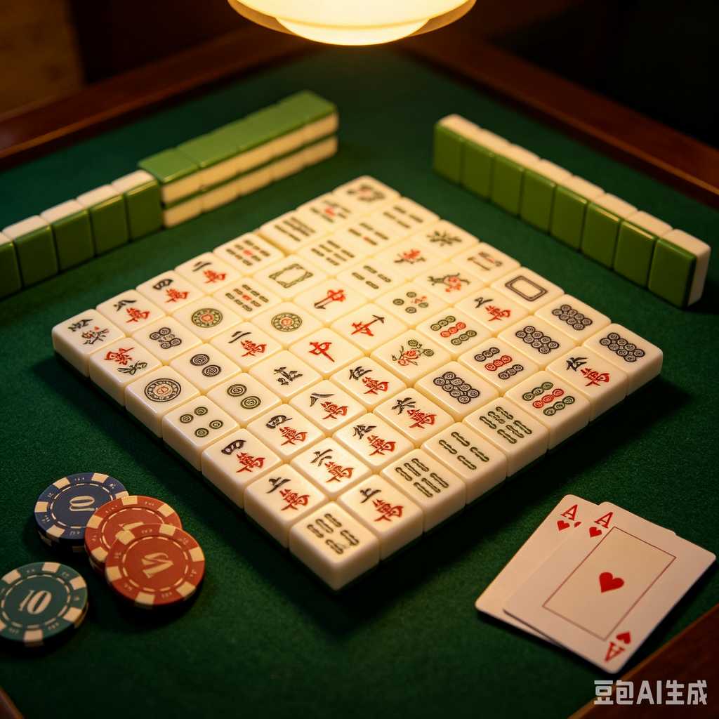 luggage portable mahjong tiles